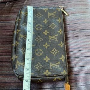 Genuine Louis Vuitton wrist bag